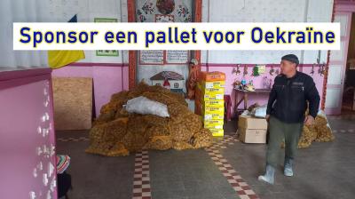 Eindejaarsactie Hervormde Gemeente Wezep: Sponsor een pallet voor Oekraïne!